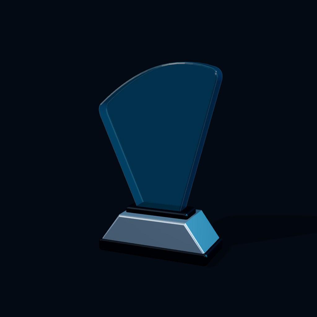 Representação 3D do prêmio Premios Ingenio 2015 · Melhor solução de governo